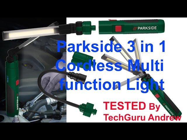 Parkside 3 in 1 Cordless Multi function Light PAML 2000 A1