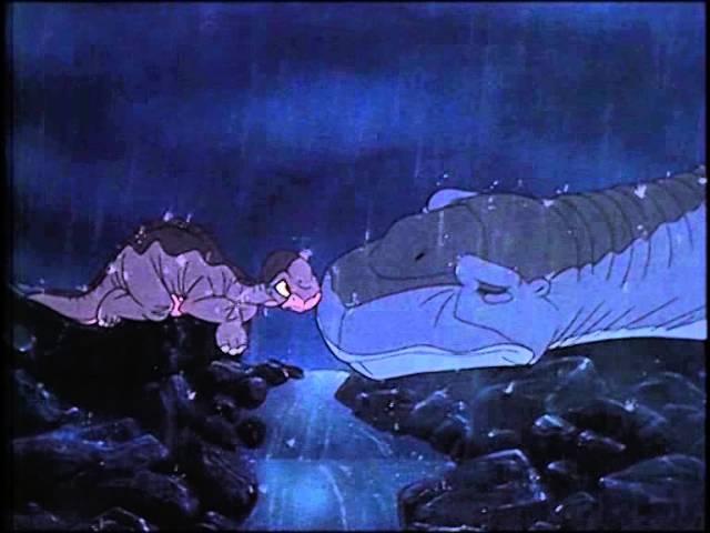 Death of littlefoot's mother