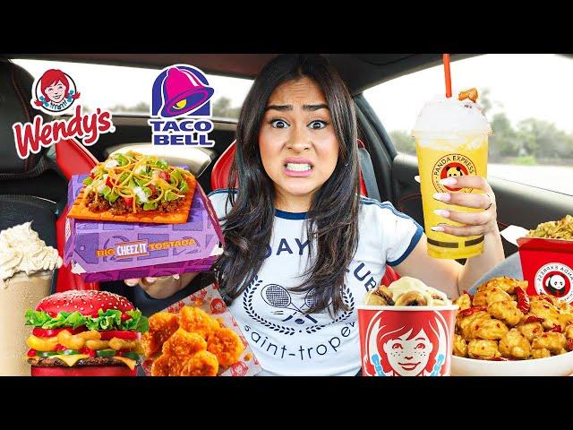 Eating NEW Fast Food Menu Items... *MUKBANG/REVIEW*