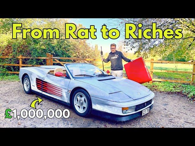 Transforming My Cheap £16k Testarossa Spider into a $Million Masterpiece ?