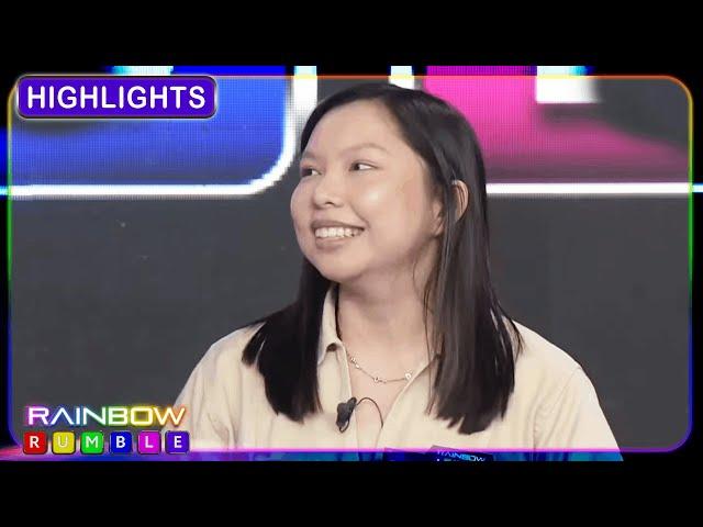 Starcom's Anna, sumalang sa Rainbow Rumble jackpot round! | Rainbow Rumble