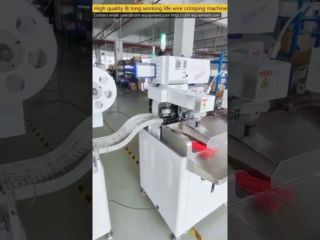 Automatic wire cutting terminal equipment  Good tools and machinery make work easy#wireharness