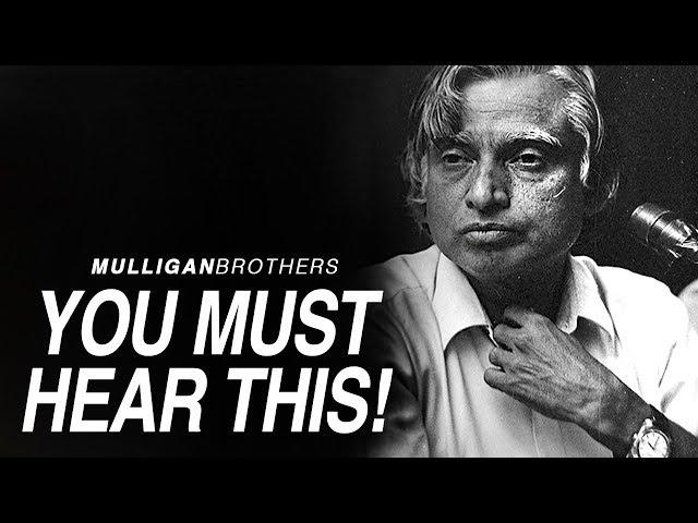 THE BEST SPEECH EVER - MOTIVATION SPEECH BY A P J Abdul Kalam