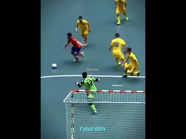 gol solo crazy skills Brazillian  #futsal