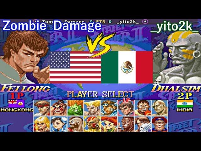 Super Street Fighter II X: Grand Master Challenge - Zombie_Damage vs _yito2k_ FT5