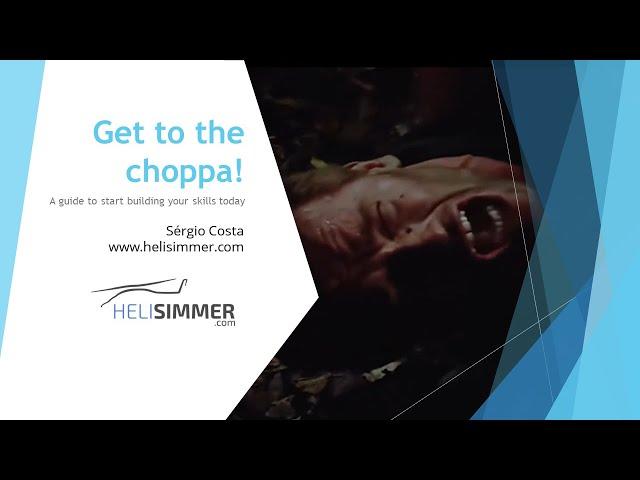 HeliSimmer.com Presentation at FlightSimExpo 2023: Get to da choppa!