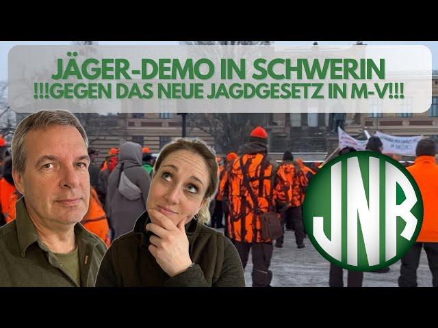 Jäger-Demo Schwerin  /   Jäger gegen das neue Landesjagdgesetz von Mecklenburg-Vorpommern.