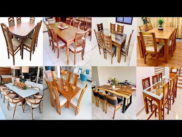 Top70+ Wood Dining Table Design | Modern Dining Table Design Ideas | Latest Dinner Table