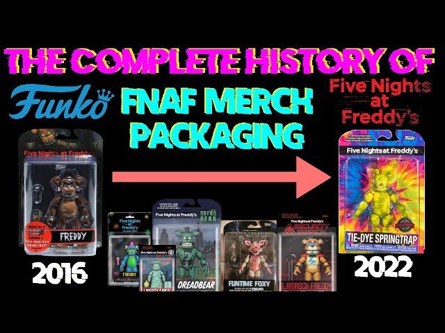 The Questionable World of FNAF Merch Packaging! - Funko Five Nights at Freddy's Toys Merch Review