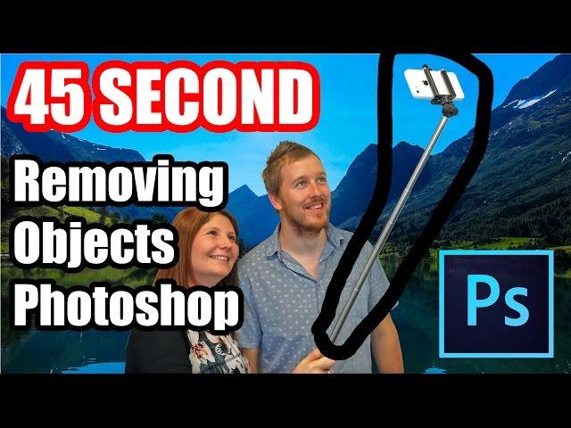 How to Remove Objects and People in Photoshop CC (Fast Tutorial)