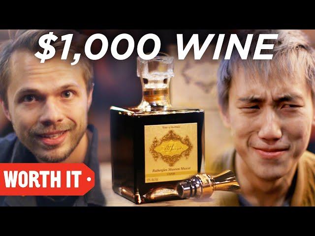 $18 Wine Vs. $1,000 Wine