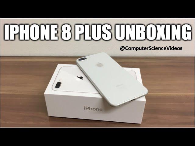 UNBOXING: APPLE IPHONE 8 PLUS 256GB | SILVER - NEW