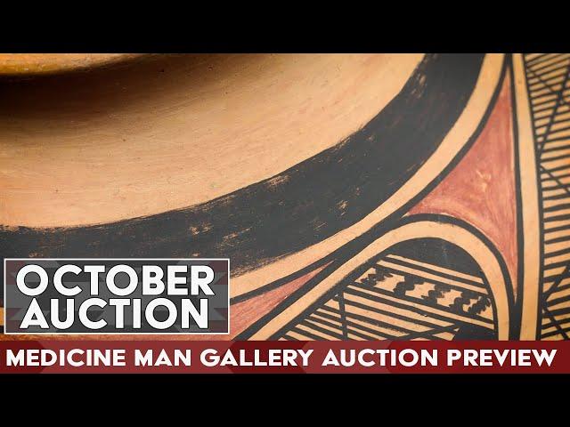 Medicine Man Gallery Auction featuring Rare Early Native, Western Art, Photography