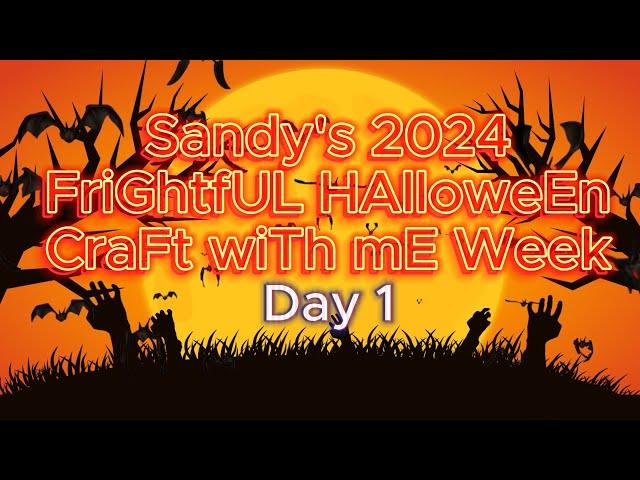 Halloween Week 2024 Craft With Me Day 1|  Simple Vintage Scary Story Album | Country Craft Creations