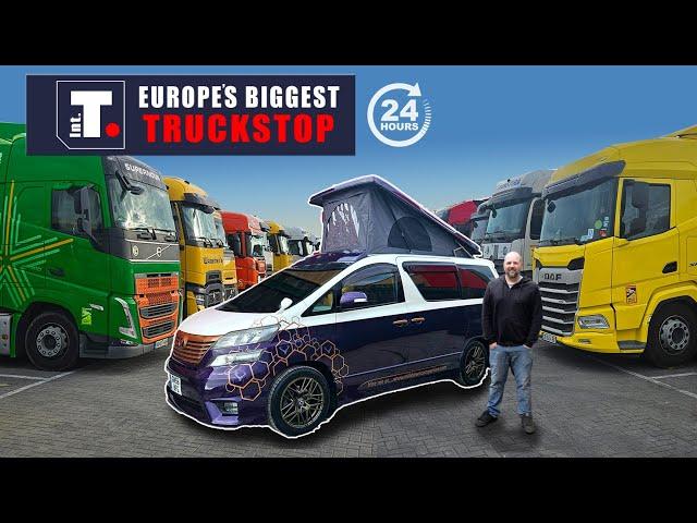 24 Hour Truck Stop Camping - Europes Largest