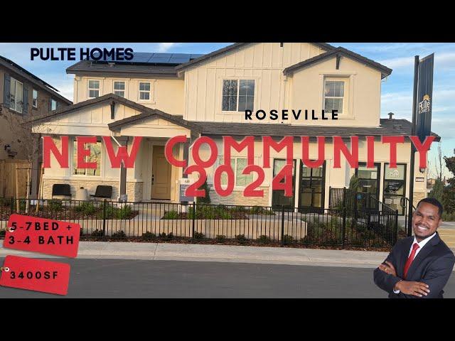 MUST SEE 3400+ SF New Construction Home | Pulte Homes | Roseville California | Brand New Community