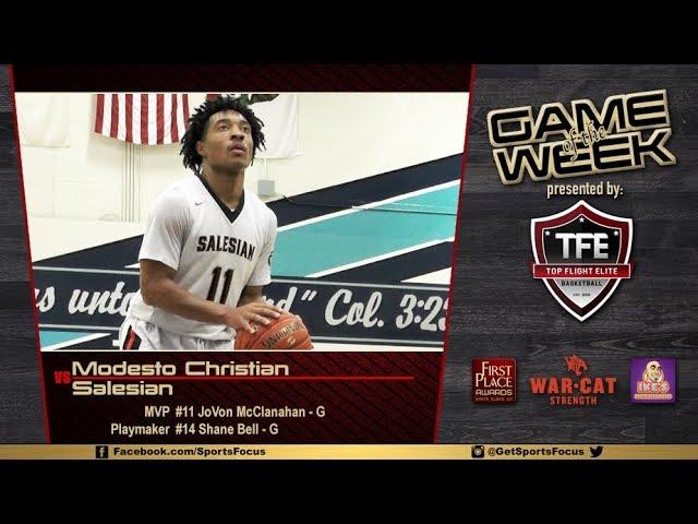 GetSportsFocus Game of the Week | Salesian vs Modesto Christian