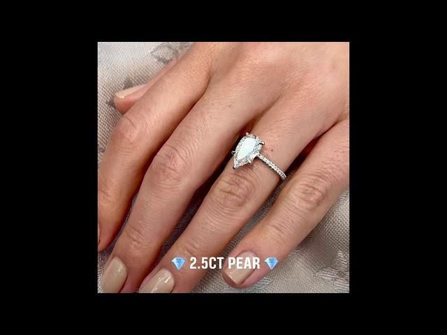 Pear Shape Engagement Rings Comparison