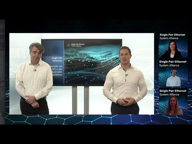 Single Pair Ethernet System Alliance: Expert Talk (german Version)