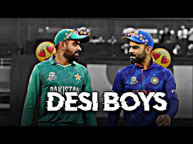 Desi Boys Ft. Babar Azam And Virat kohli|Beat Sync|Cricket Addictor|