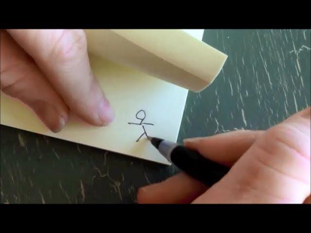 How to make a flip book animation - SO FUN and SIMPLE!