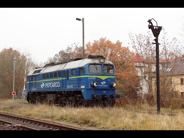 Bahnalltag in Guben am 27.11.2020 - Taigatrommel, Hamster und BR 143!