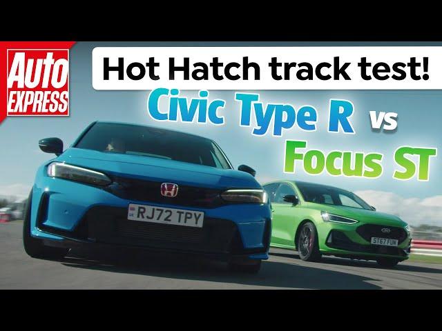 Auto Express Track Battle – Honda Civic Type R vs Ford Focus ST