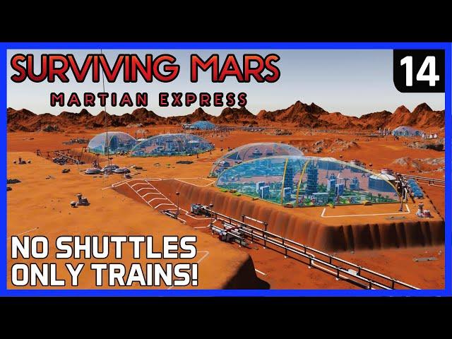 THE FACTORY QUADRANT Part 1 - Surviving Mars MARTIAN EXPRESS DLC  - Ep 14