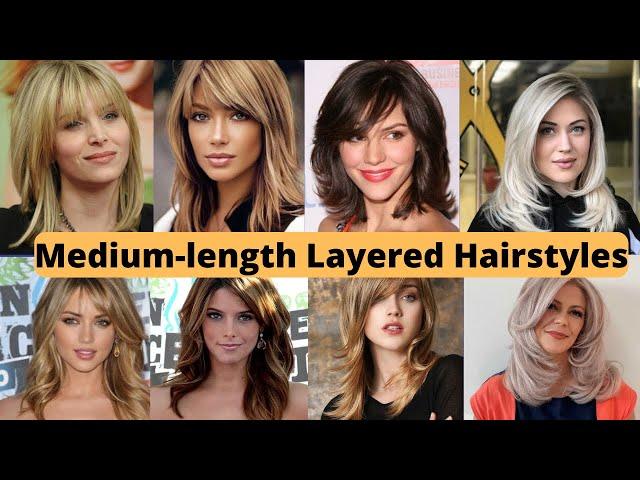 30 Medium-length Layered Hairstyles | medium length hairstyles for women