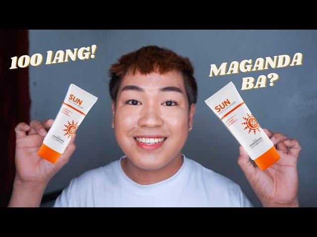 BEST SUNSCREEN FOR DRY SKIN?! / FOODAHOLIC SUN MULTI SUN CREAM REVIEW / OKAY BA SIYA GAMITIN?