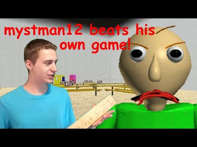 [Stream Highlights] The creator of Baldi's Basics tries to beat his own game!