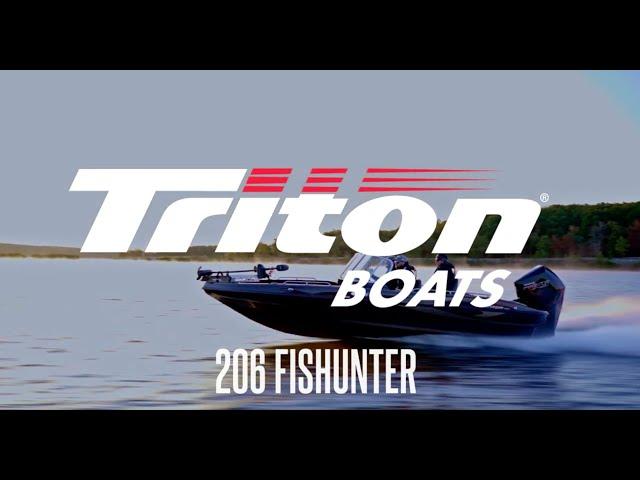 Triton 206 Fishunter - Fiberglass Walleye Boat