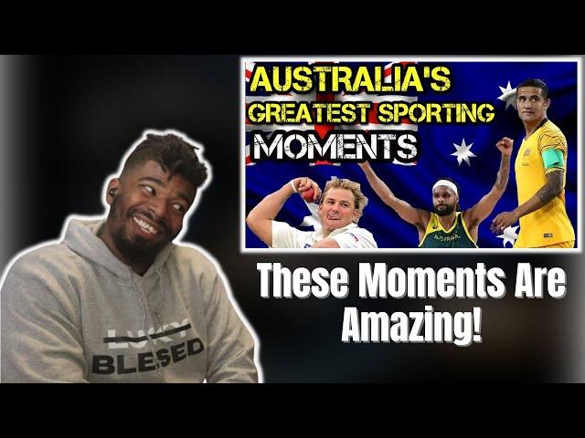 AMERICAN REACTS TO THE GREATEST AUSTRALIAN SPORTING MOMENTS OF ALL TIME