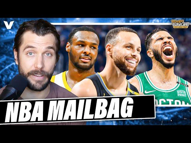 NBA Mailbag: Steph Curry & Warriors BACK, Bronny must play, Tatum SILENCES critics | Hoops Tonight