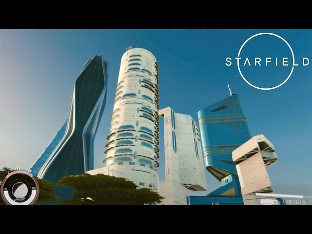 HOW BIG IS A PLANET in Starfield? Walk Across a Planet