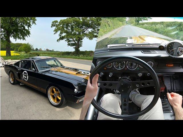 505 BHP 1965 Ford Mustang Fastback 347 V8 Shelby Homage Manual - POV Driving & Walk-around Video