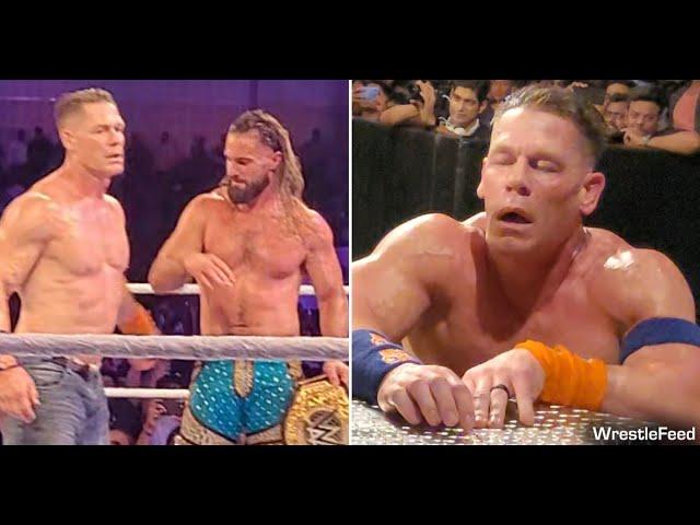 John Cena & Seth Rollins vs. Imperium - WWE Superstar Spectacle 2023 In India