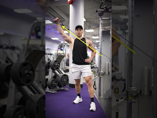 Cable Shoulder Exercise Variations