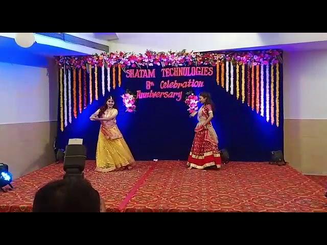 Aaditi Anshita's Dance on Shatam Technologies 8th Anniversary.