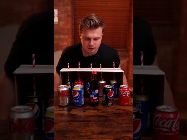 Blind Taste Test: Pepsi vs Coca-Cola