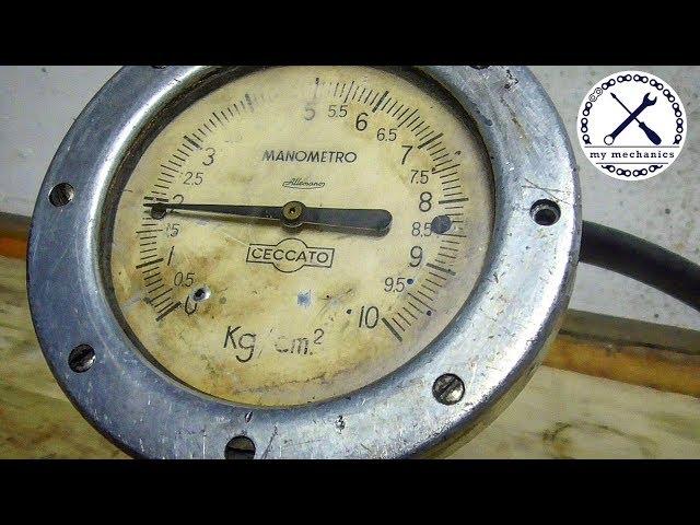 1950s Tyre Inflator - Perfect Restoration