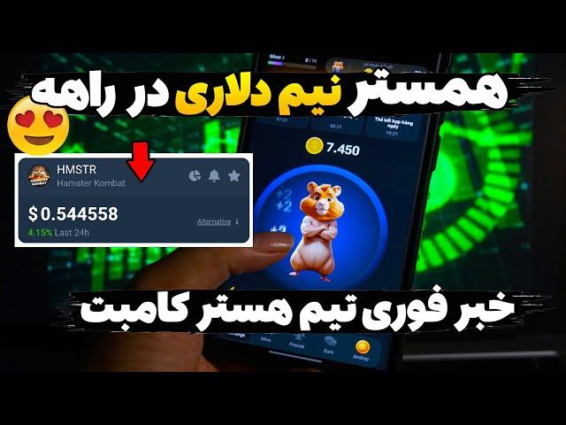 قیمت همستر قراره به نیم دلار برسه  تیم همستر کامبت همه چی رو فاش کردن  توکن های همستر تو نفروش