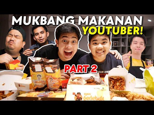 MUKBANG + REVIEW MAKANAN YOUTUBER/ARTIS! (NEX CARLOS, DLL)