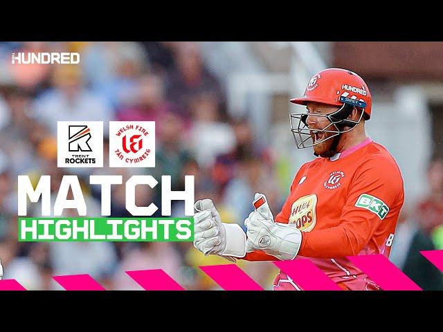 Bairstow POWERS his way to 50 in tight finish  | Trent Rockets vs Welsh Fire Highlights