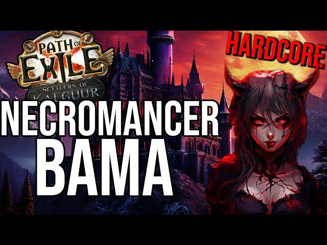 [3.25] Still TOO Much Damage Necromancer BAMA Minion League Starter Build Guide