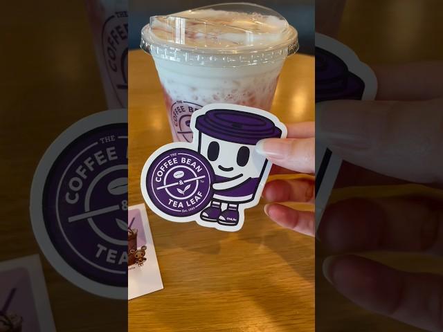 New Tokidoki callab drinks! #coffeebean #tokidoki