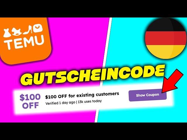 TEMU APP 100$ Sparen | Gutscheincode / Temu Rabattcode Tutorial (HACK)