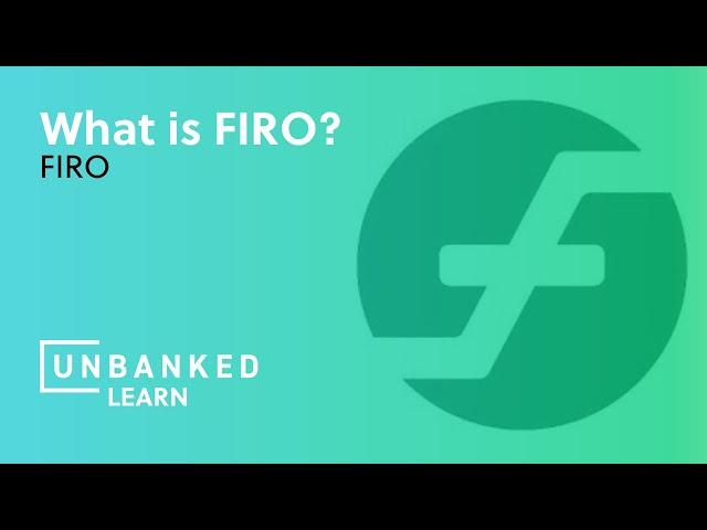 What is Firo? - FIRO Beginner Guide