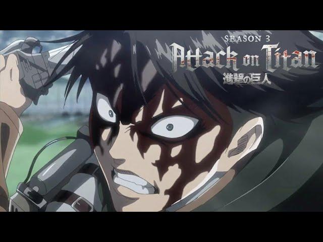 Attack On Titan Levi VS The Beast Titan English Dub