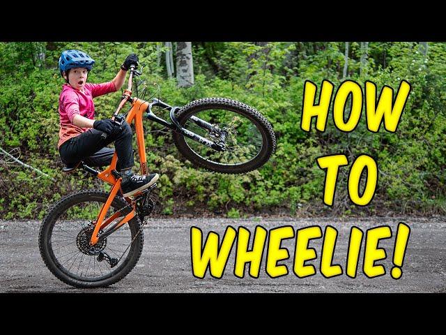 LEARN HOW TO WHEELIE ANY BIKE NOW!!